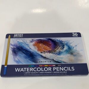 New Artist Concepts Premium Watercolor Pencils Set of 36 colors